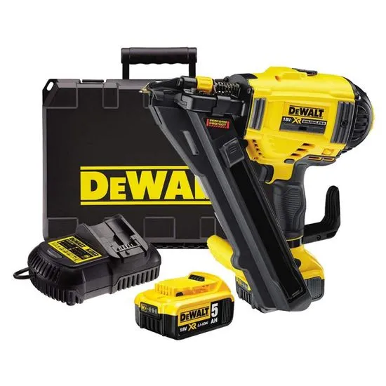 DEWALT AKU ČAVLERICA ZA DRVO DCN930P2-QW 2X5AH U KOFERU