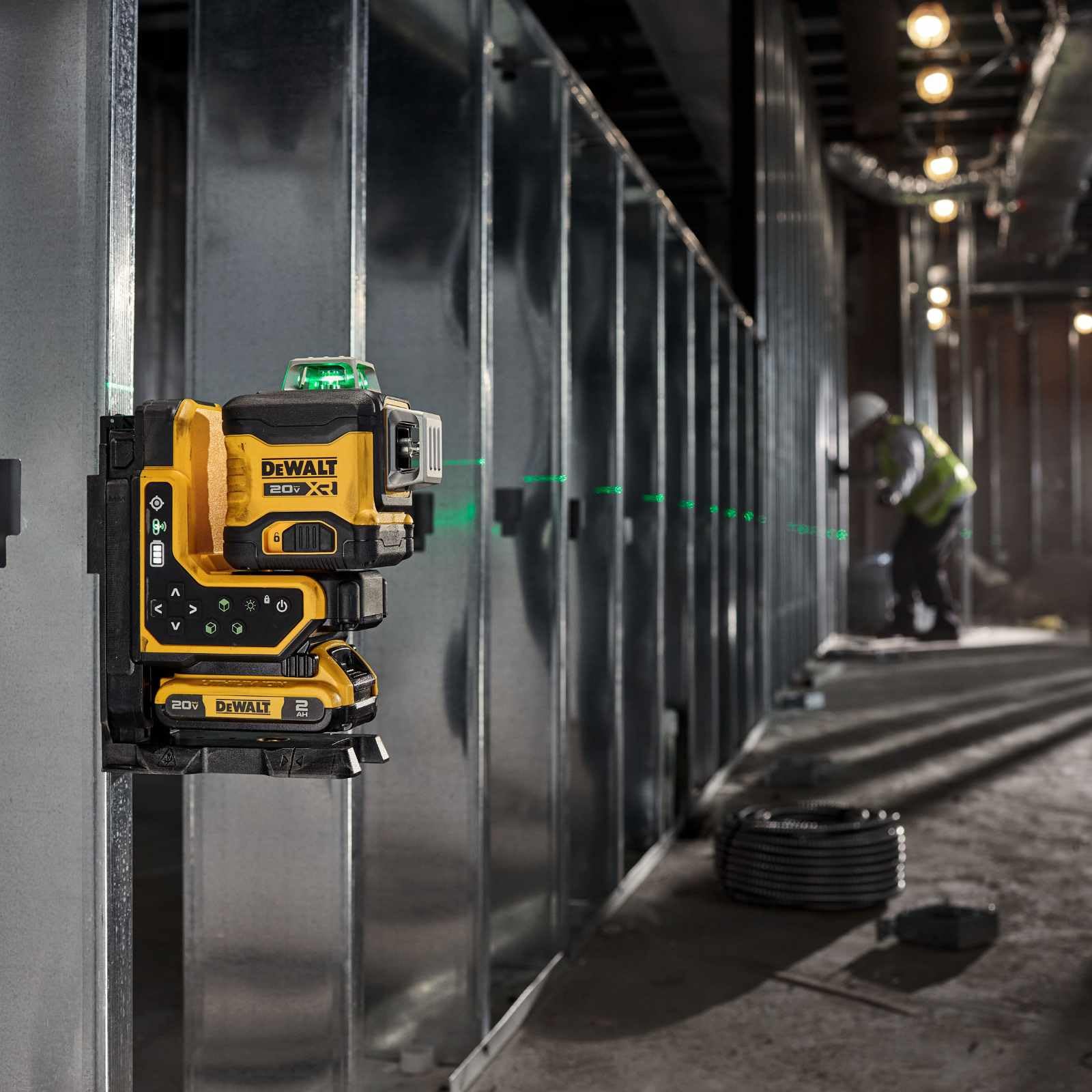 DEWALT AKU KRIŽNI LASER DCLE34035B 18V S DALJINSKIM - Slika 2