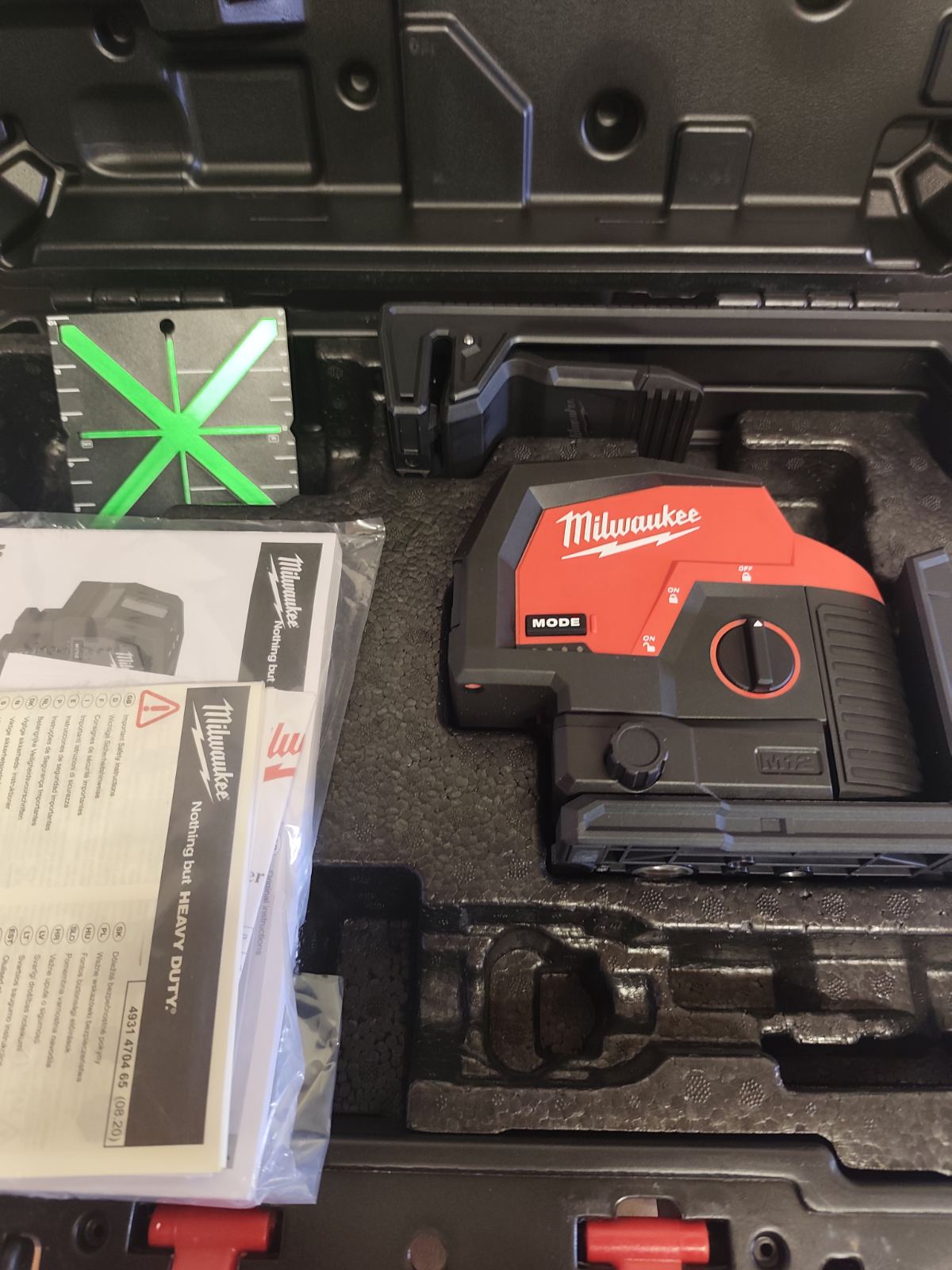 MILWAUKEE M12CLLP-0C AKU LASER NIVELIR 4933478101 - Slika 2