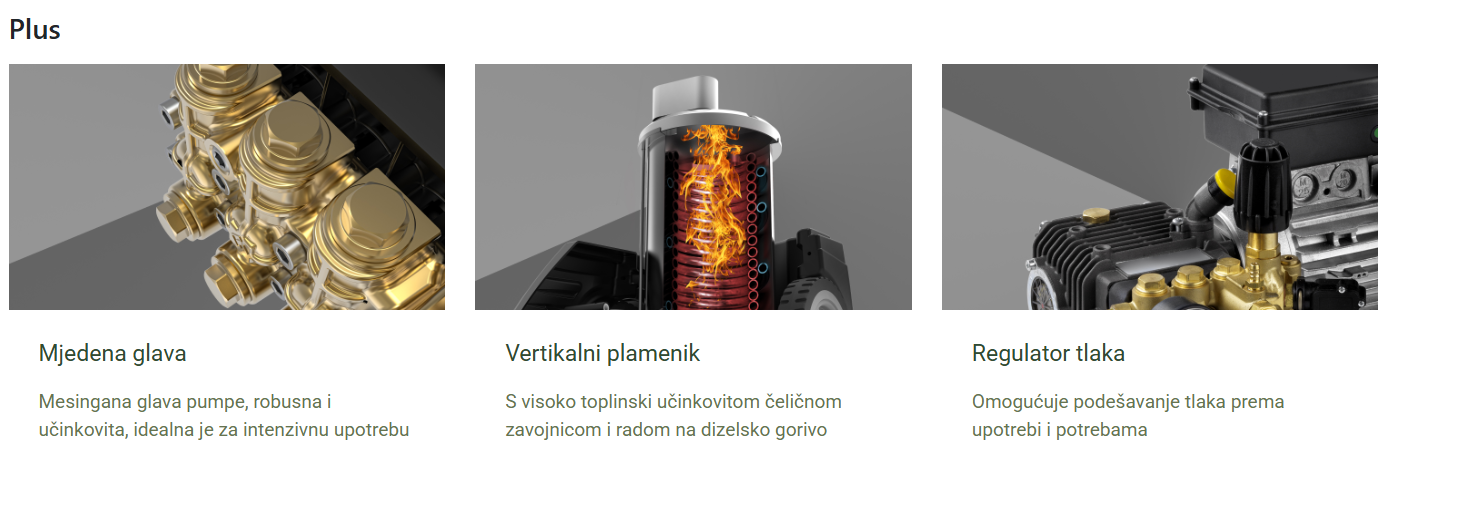 VISOKOTLAČNI PERAČ NA TOPLU VODU LAVOR DAKOTA R-2 160B 3200W - Slika 4